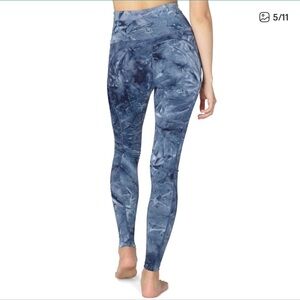 Beyond Yoga Smokeshow Wave High Waisted Long Legging Outlaw Navy Size Small